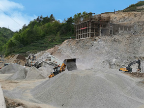 时产120-250吨镁橄榄石打砂机械