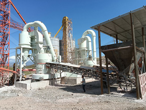 时产240-380吨斜锆石干式制砂机